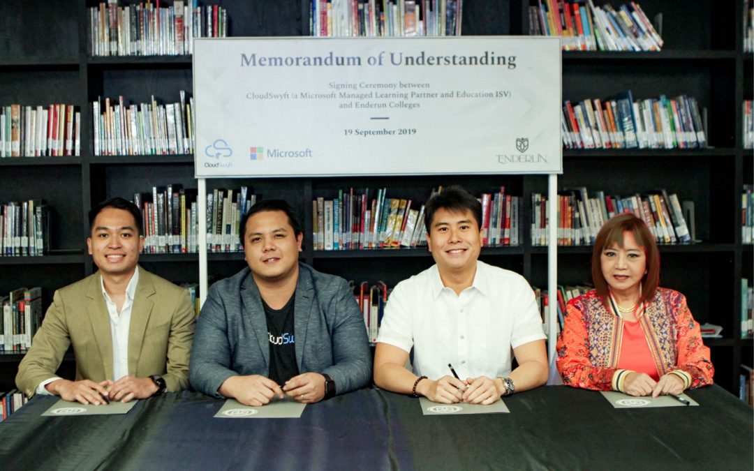 Enderun seals innovative partnership with Microsoft and CloudSwyft