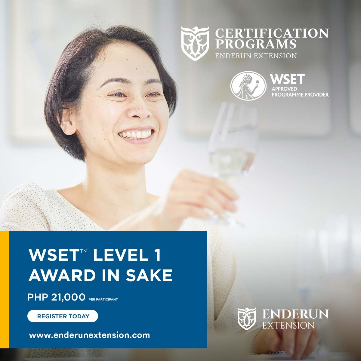 Wine & Spirit Education Trust (WSET) Level 1 Award in Sake - Enderun ...